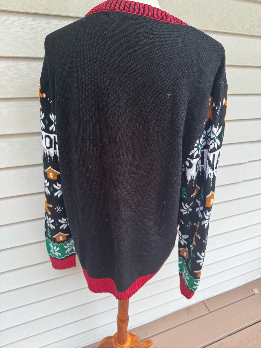 Snap Gingerbread Ugly Christmas Sweater - Picture 3 of 5